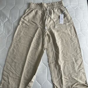 Women's Souther Tide Cropped Wide Leg pant - S